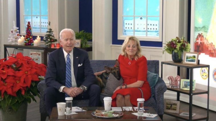 following-‘let’s-go-brandon’-fiasco,-biden-kicks-out-press-after-5-minutes-in-message-to-troops-from-white-house-‘sound-stage’