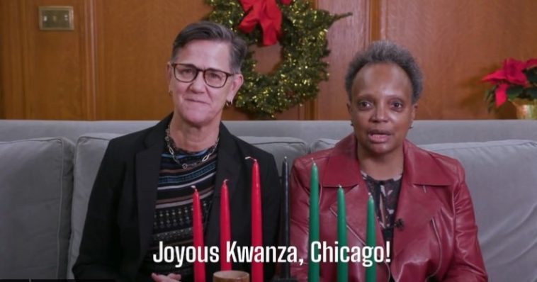 ‘is-this-a-saturday-night-skit?’-–-chicago-mayor-ridiculed-for-wishing-a-‘joyous-kwanzaa’-while-ignoring-crime-in-the-city