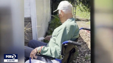 102-year-old-california-father-in-wheelchair-ordered-to-scrub-graffiti-off-his-property-or-face-$1.1k-fine