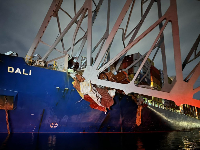 hazardous-materials-stored-in-56-containers-on-cargo-ship-that-toppled-baltimore-key-bridge:-coast-guard