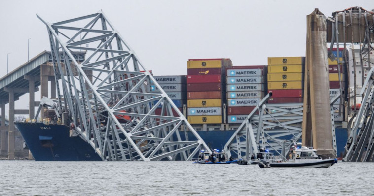 investigators:-764-tons-of-hazardous-material-involved-in-baltimore-bridge-disaster,-some-has-spilled-into-water