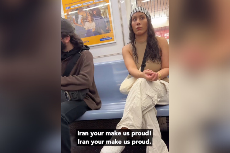 disturbing-moment-anti-israel-protesters-swarm-nyc-subway-chanting-‘iran-you-make-us-proud’