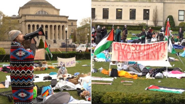 more-wild-anti-israel-protesters-descend-on-columbia-university-lawn-vowing-to-‘hold-this-line’