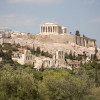 greece-sightseeing-travel-guide:-ancient-ruins,-rugged-mountains,-mediterranean-waters
