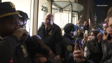 nypd-chief-swarmed-by-anti-israel-protesters-and-berated-while-seeking-shelter-in-nyu-building