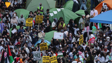 anti-israel-protesters-establish-encampment-at-george-washington-university