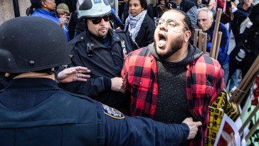 brooklyn-educator-who-called-zionists-‘pigs’-is-cuffed-at-columbia-protest:-‘fire-him-now’ 