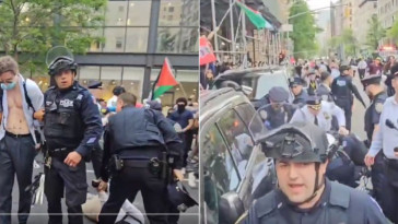 numerous-arrests-made-as-pro-palestinian-mob’s-‘day-of-rage’-targets-swanky-met-gala